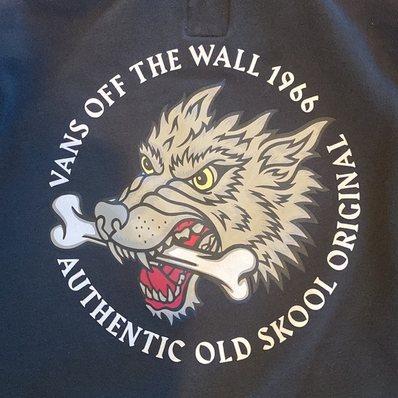 Vans kids Old Skool hoodie. Size M - Picture 2 of 4